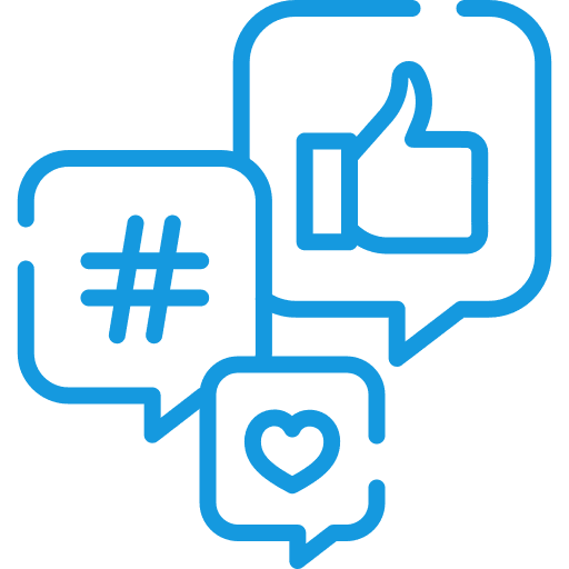 Social Media Icon: alt="Social Media Strategy Icon"